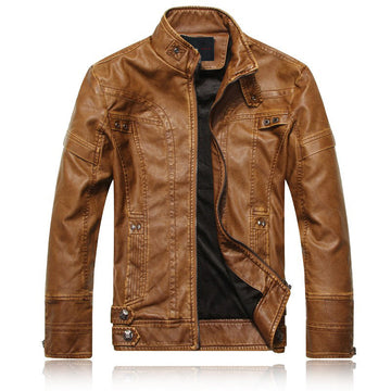 Espnman Leather Chopper Jacket